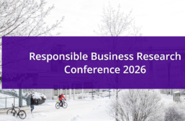 Responsible Business Research Conference 2026, Tamperė, Suomija